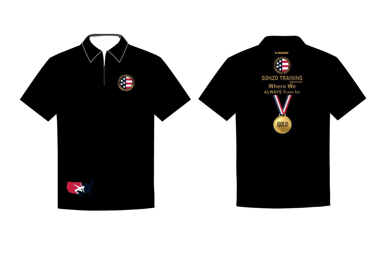 Gonzo Trained Sublimated Polo Shirt