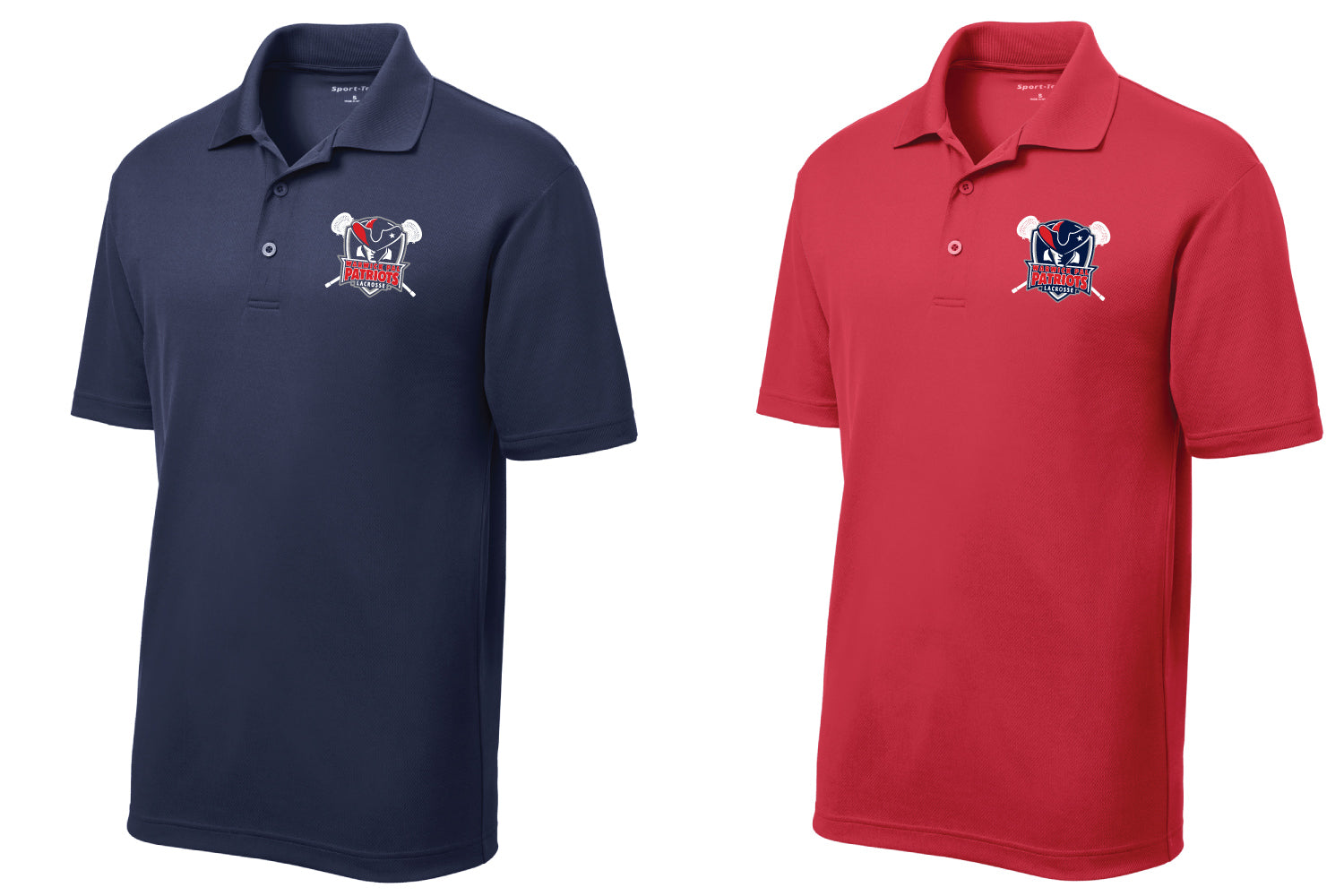 Warwick Pal Patriots Men's Sport Polo - Navy or Red