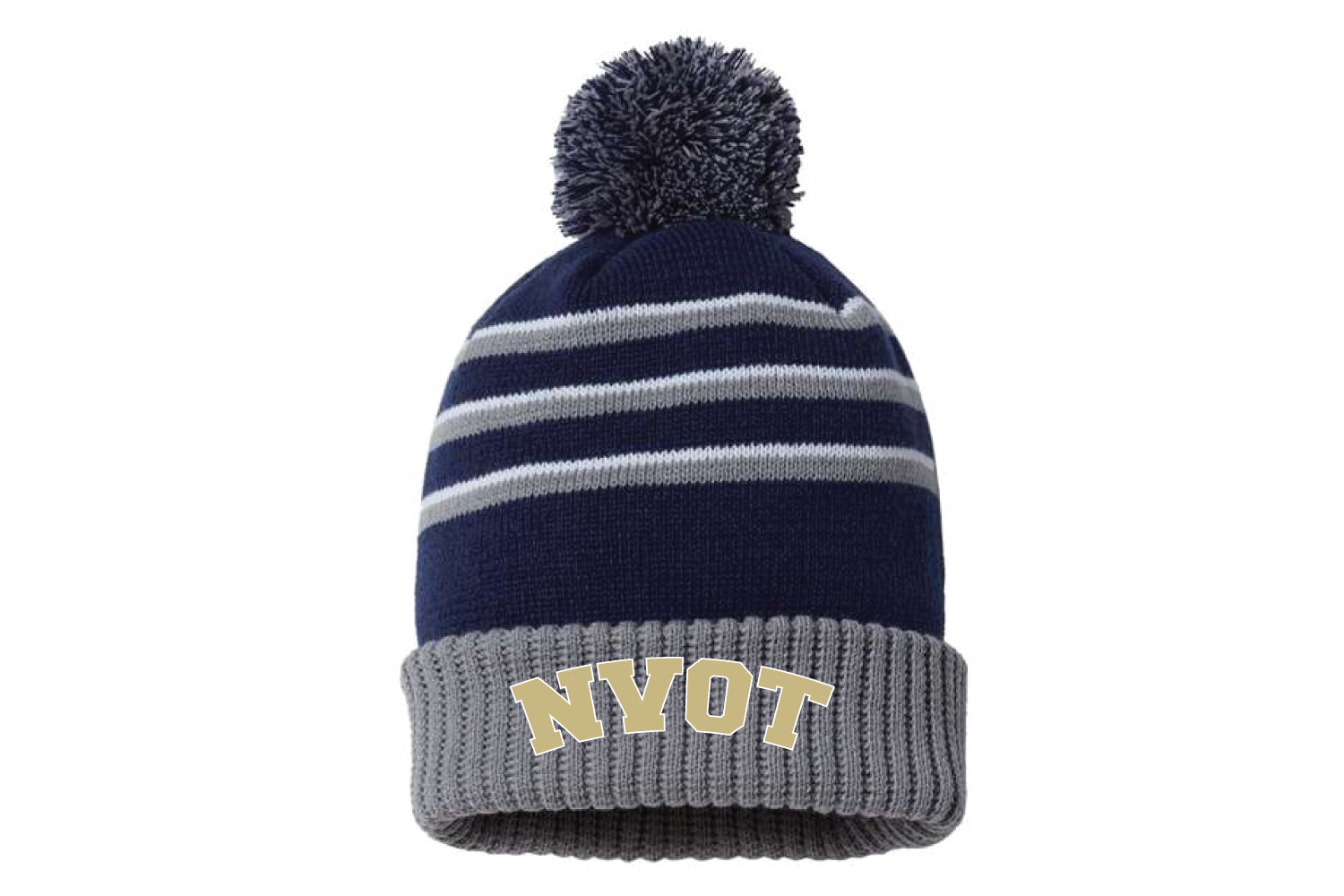 NVOT Athletics Pom Beanie - Design 2