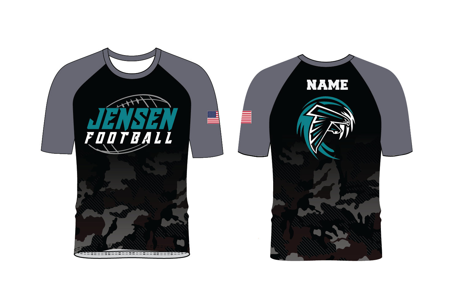 Jensen Beach Football Sublimated Practice Shirt