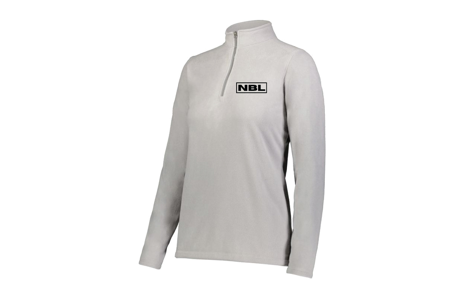 New Body Legacy Augusta Women's Micro-Lite Quarter Zip - Athletic Grey