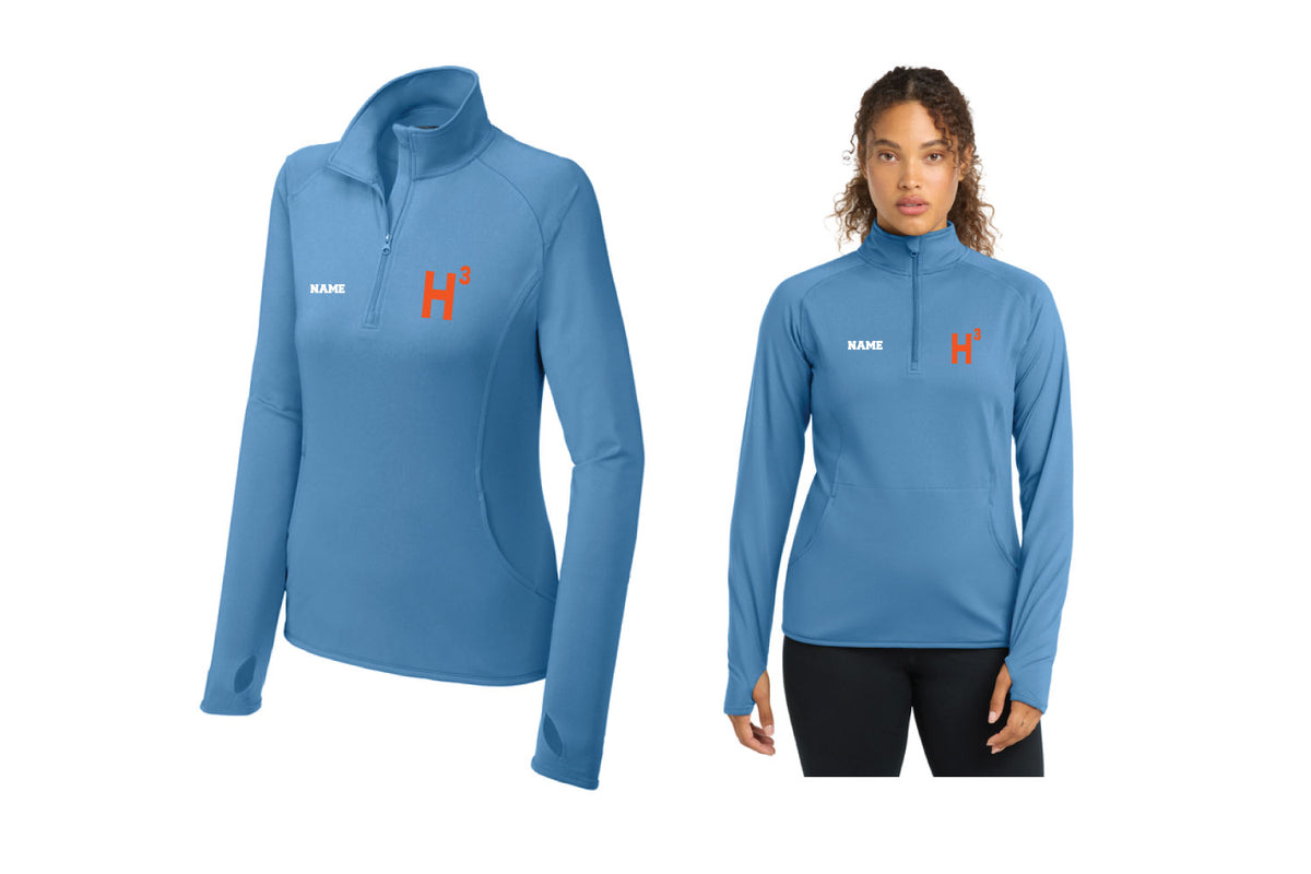 H3 Field Hockey Women's Quarter Zip Pullover - Carolina