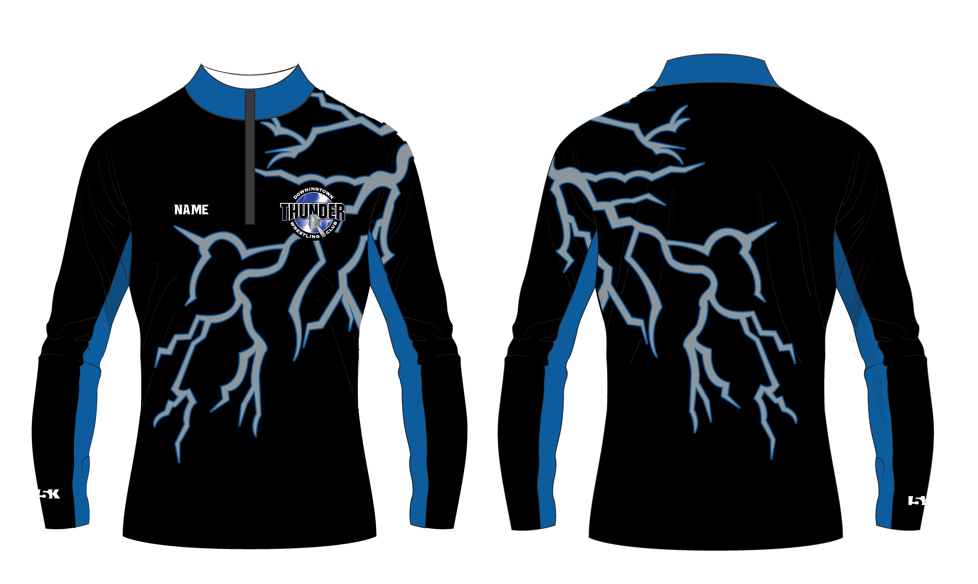 Thunder Wrestling Club Sublimated Quarter Zip