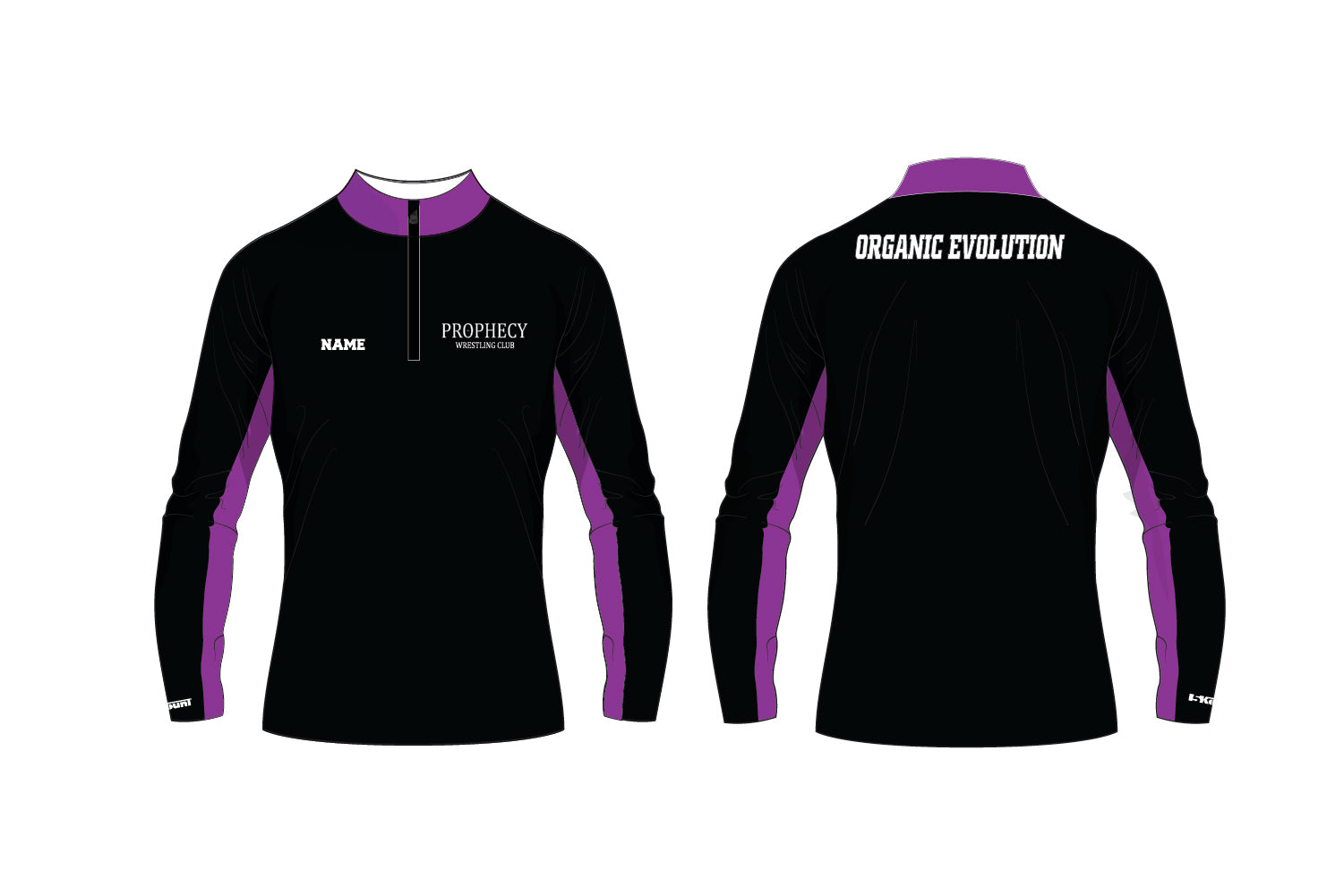 Prophecy Wrestling Club Sublimated Quarter Zip