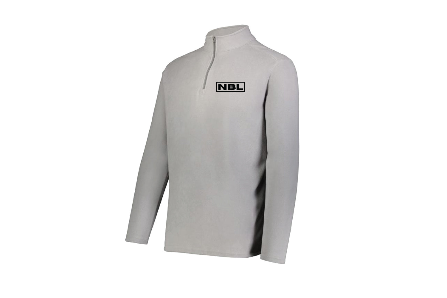 New Body Legacy Augusta Men's Micro-Lite Quarter Zip - Athletic Grey