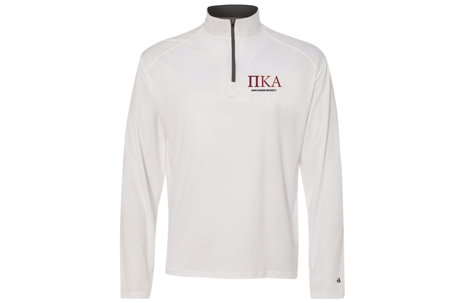 JMU Pi Kappa Alpha Qtrzip - White