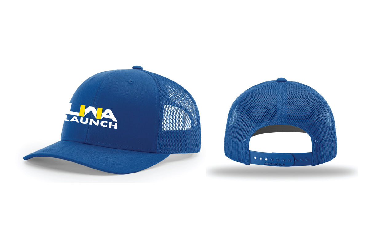 Launch Wrestling Snapback Cap- Royal