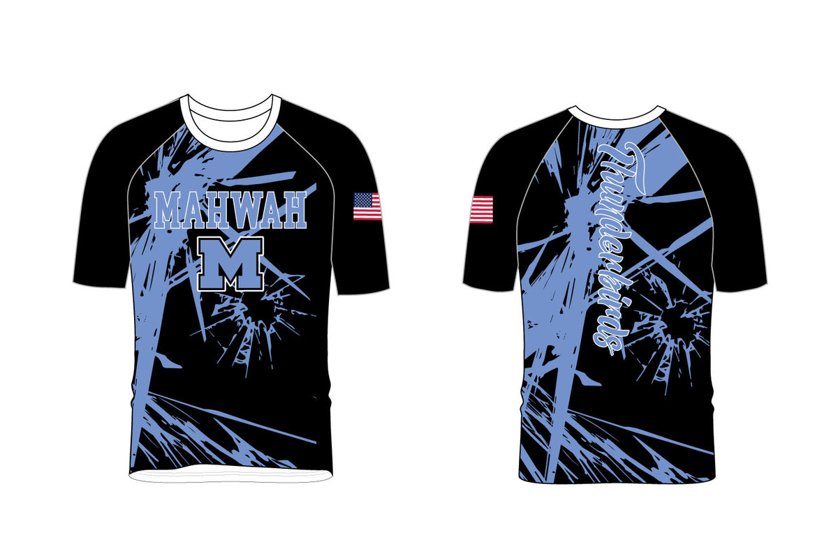 Mahwah Thunderbirds Sublimated Shirt - Black