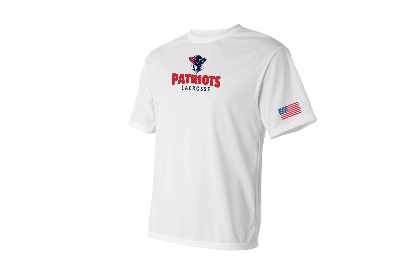 Warwick Pal Patriots Lax Dryfit Shooting Shirt - White