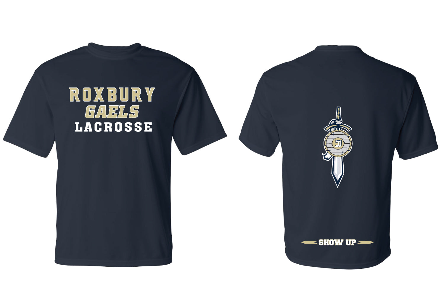 Roxbury Lax Dryfit Shooting Shirt - Navy