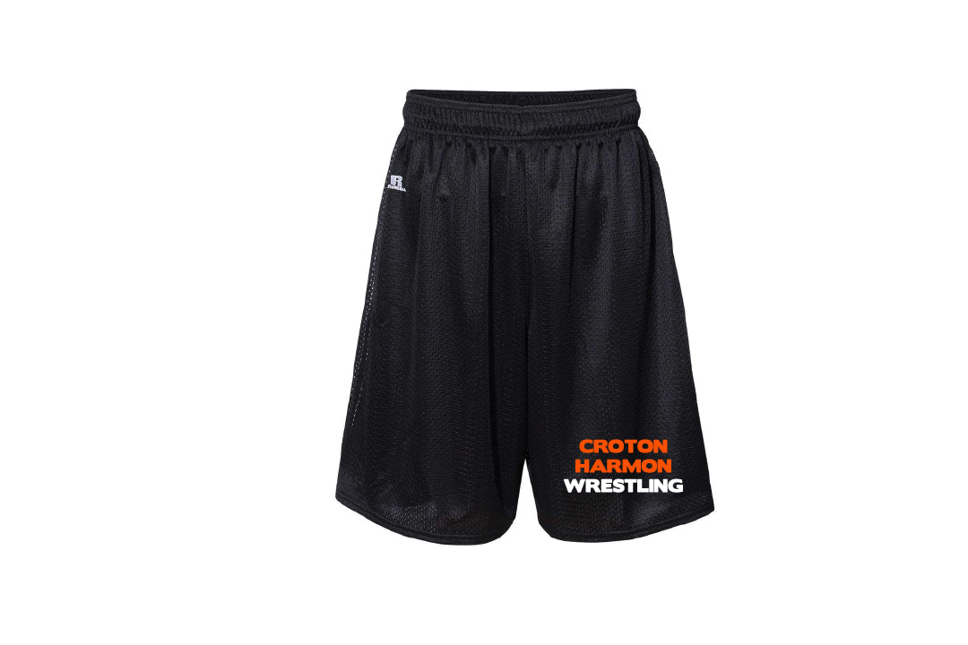 Croton Harmon Wrestling Athletic Shorts - Black