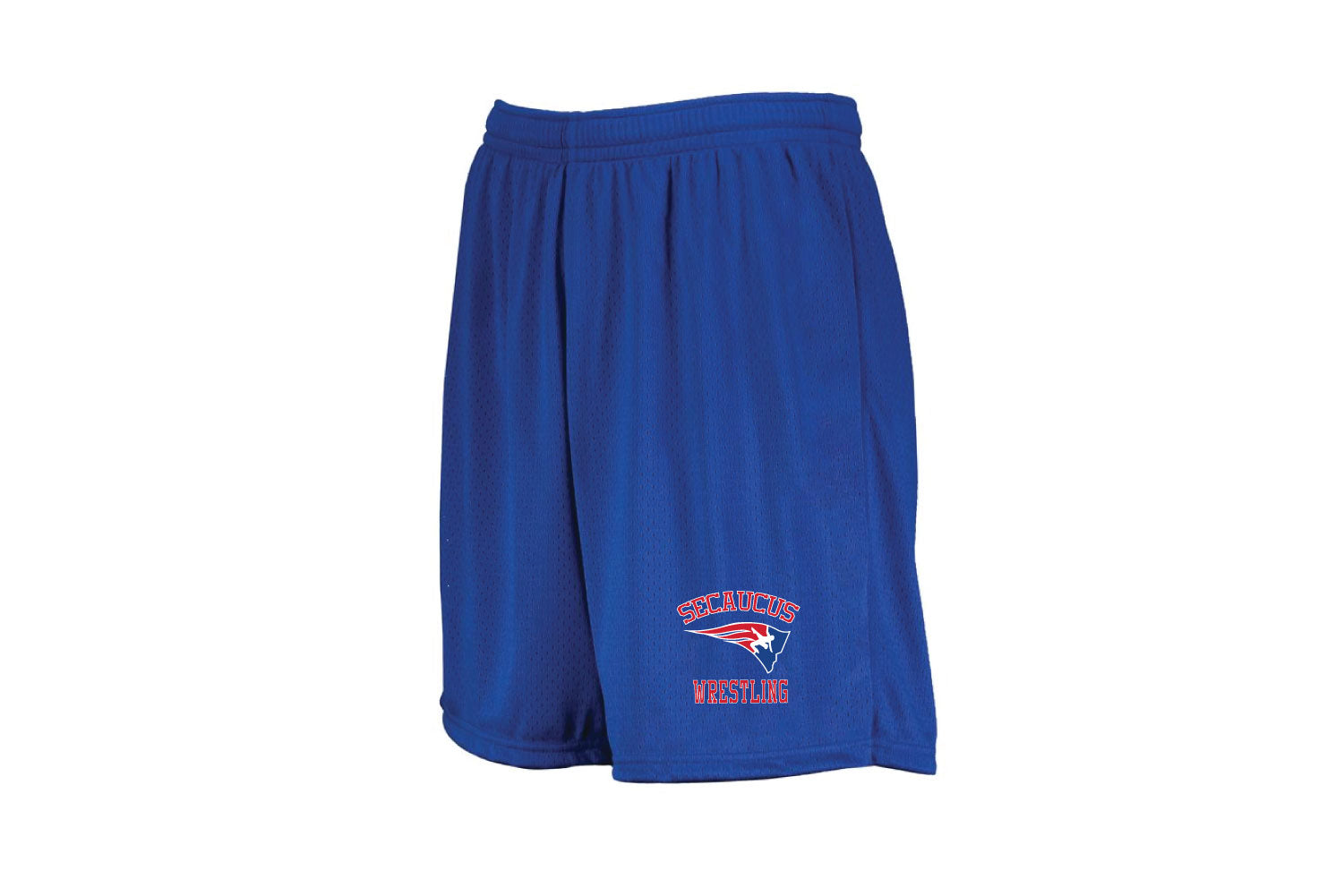 Secaucus Rec Wrestling Athletic Shorts - Royal