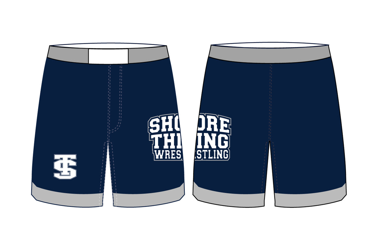 Shore Thing Wrestling Sublimated Shorts