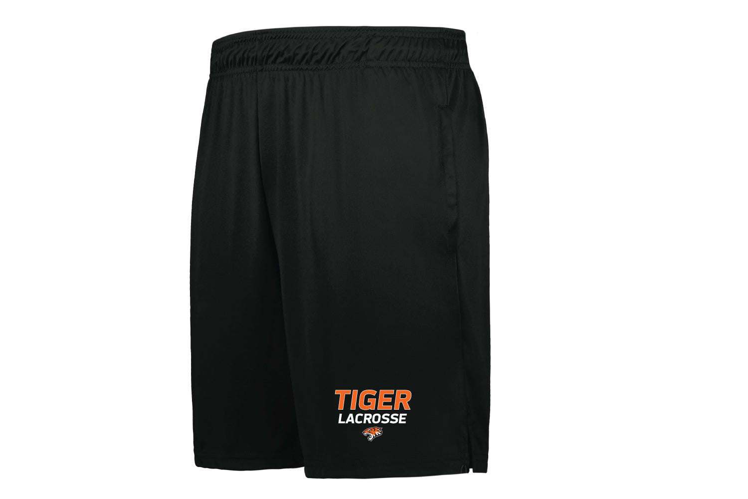 Tiger Lacrosse Athletic Shorts - Black