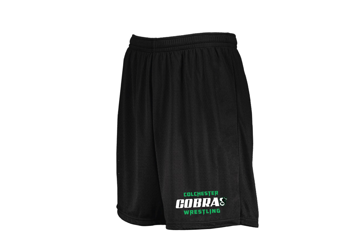Cobras Wrestling Athletic Shorts - Black