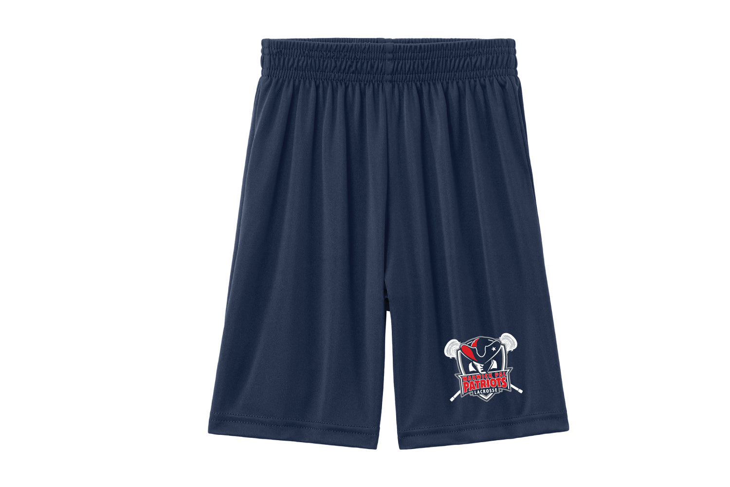 Warwick Pal Patriots Lax Athletic Shorts - Navy