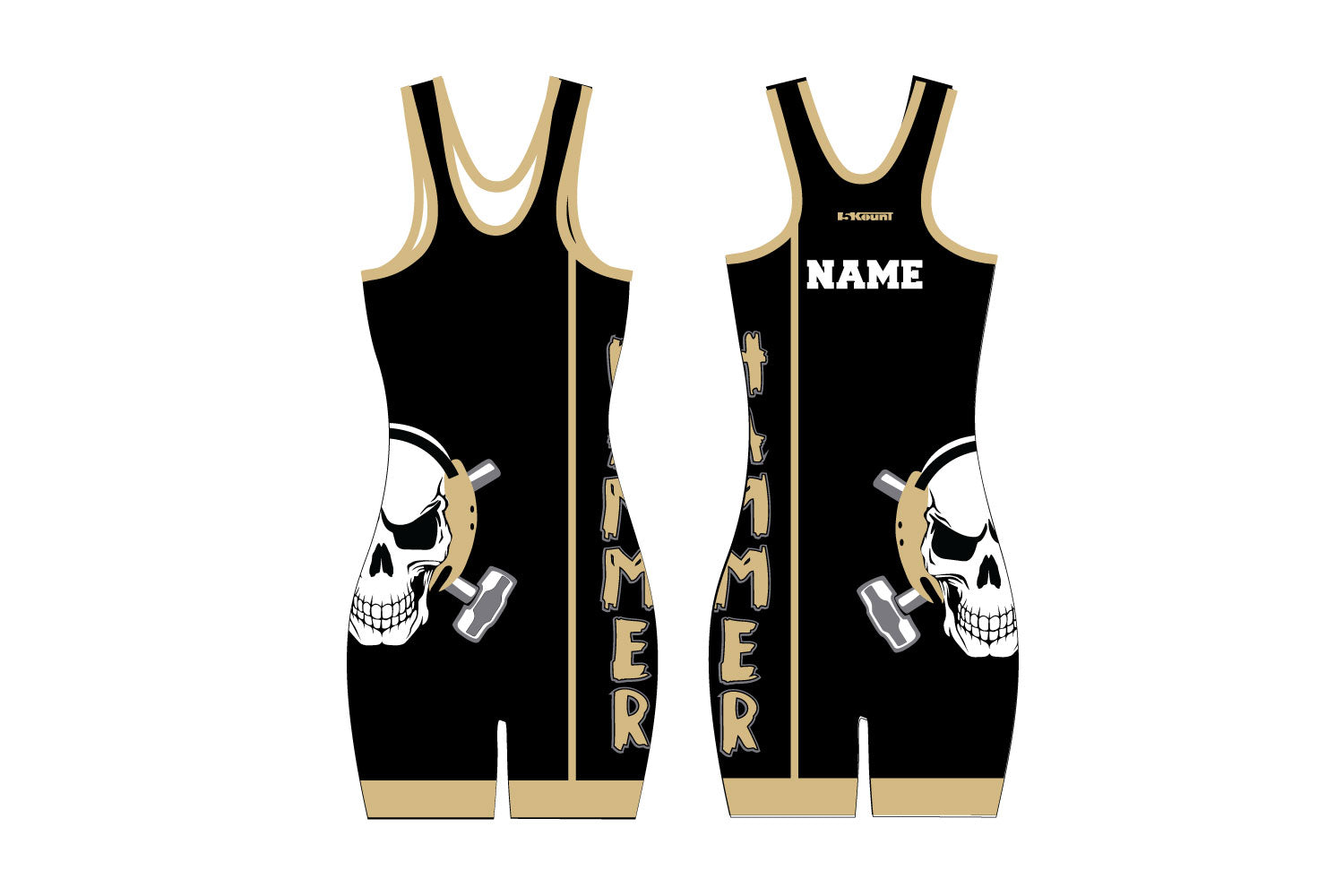 Hammer Wrestling Sublimated Women's Singlet
