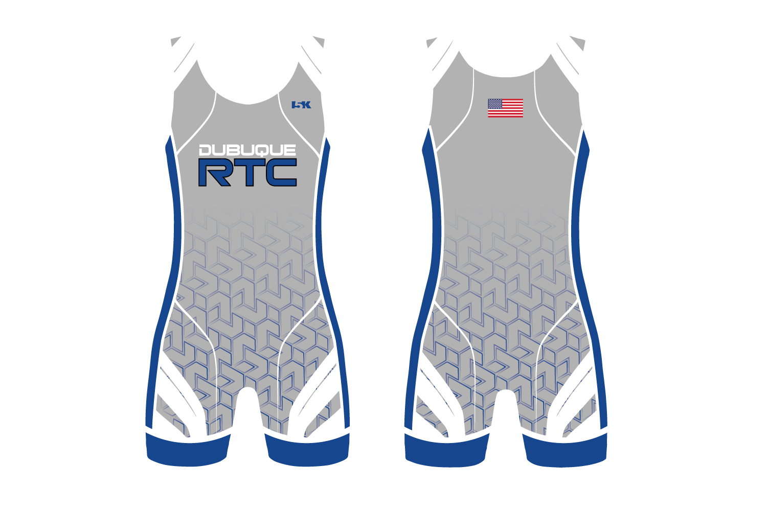 Dubuque RTC Wrestling Sublimated Men's Singlet