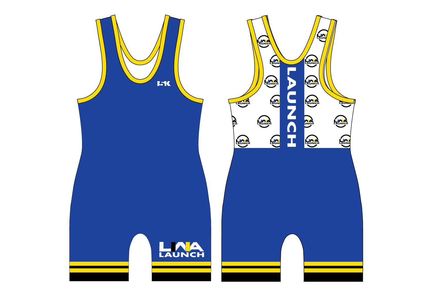 Launch Wrestling Sublimated Singlet