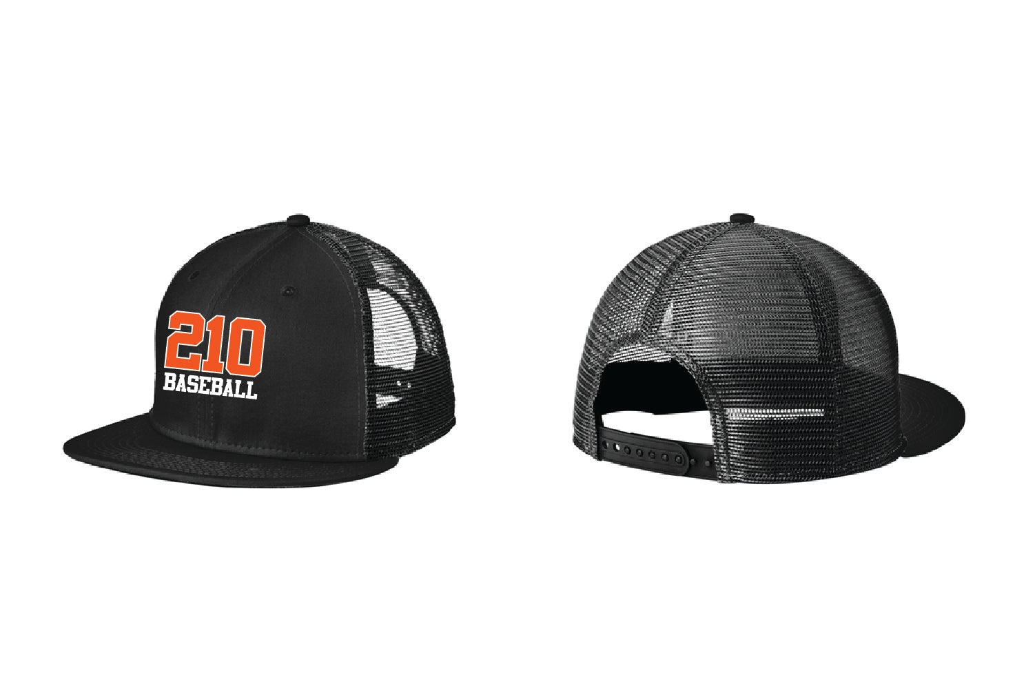 210 Baseball New Era Snapback Cap - Black
