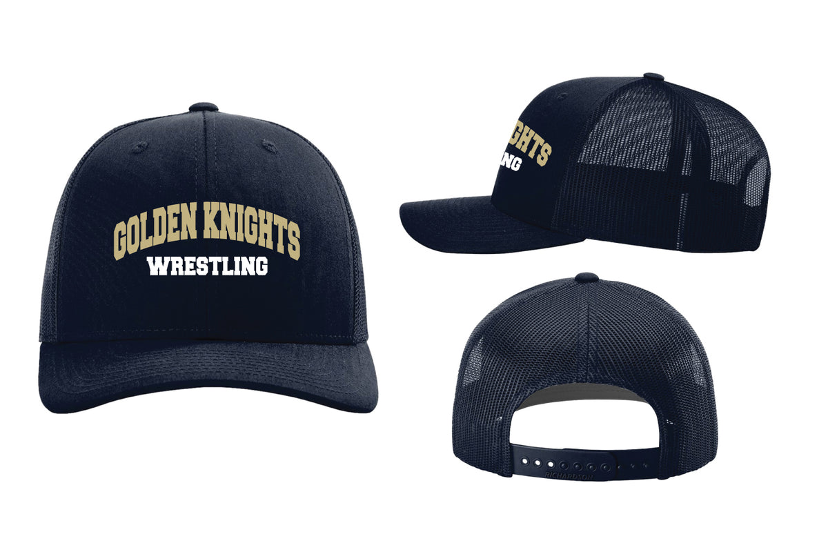 NVOT Wrestling Snapback Cap - Navy
