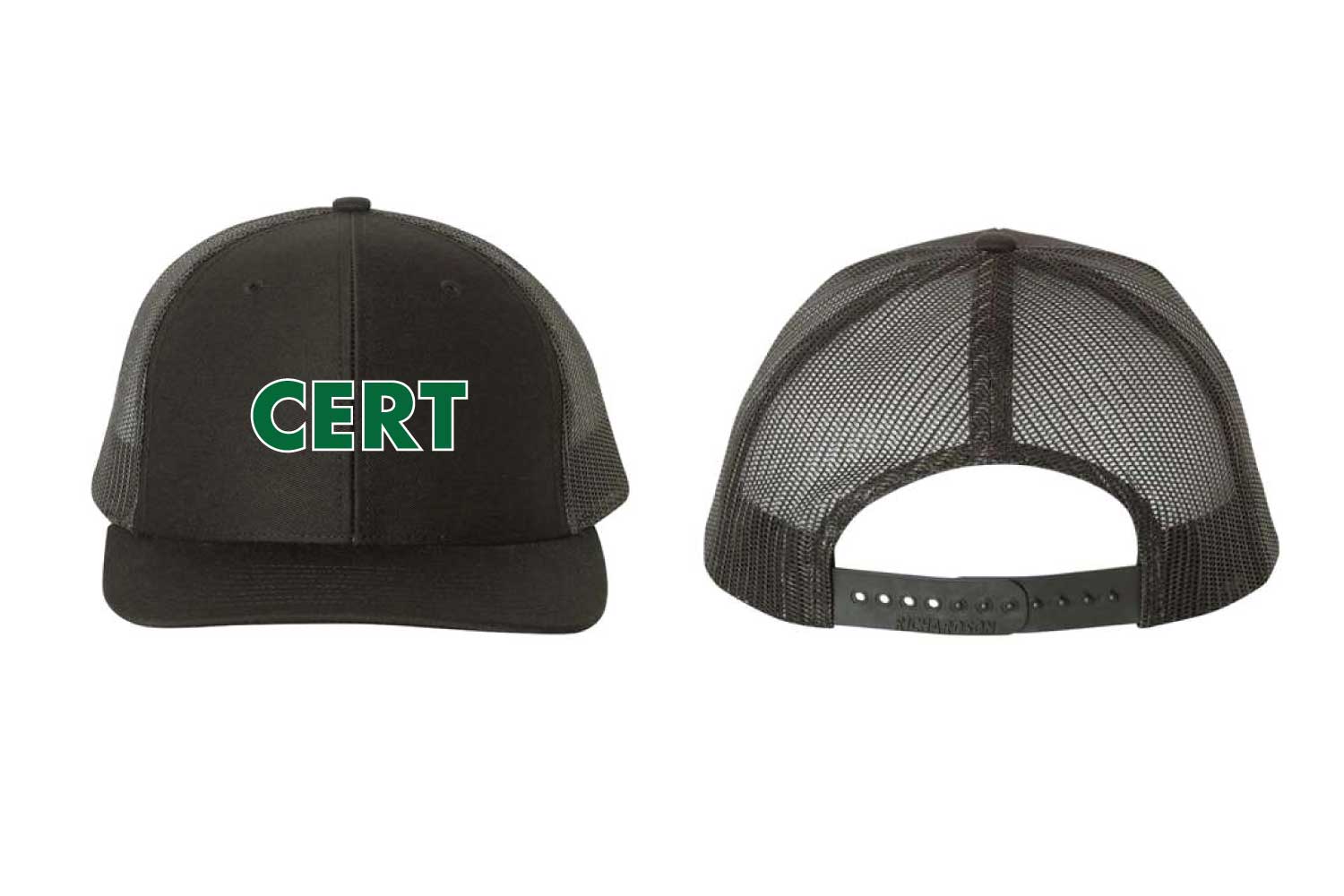 CERT Response Team Adjustable Hat - Black