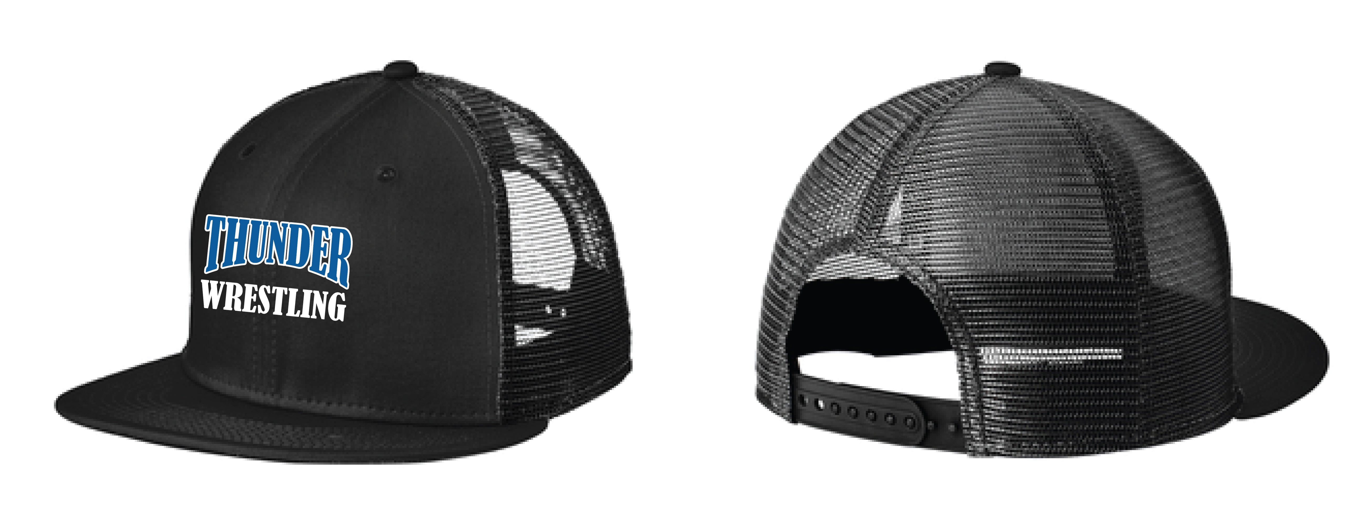 Thunder Wrestling New Era Snapback Cap - Black