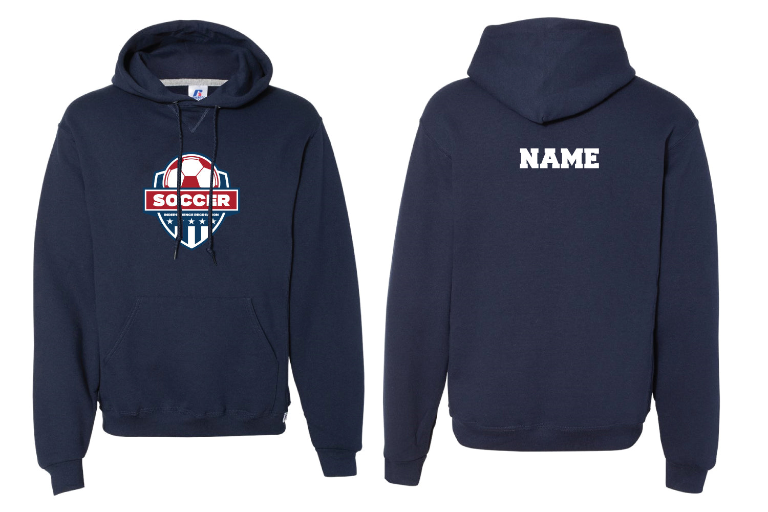 Independence Rec Soccer Cotton Hoodie - Navy