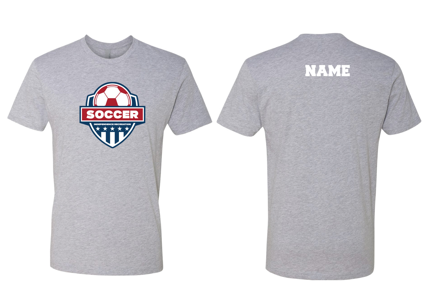 Independence Rec Soccer Cotton Crew Tee - (4 Color Options)