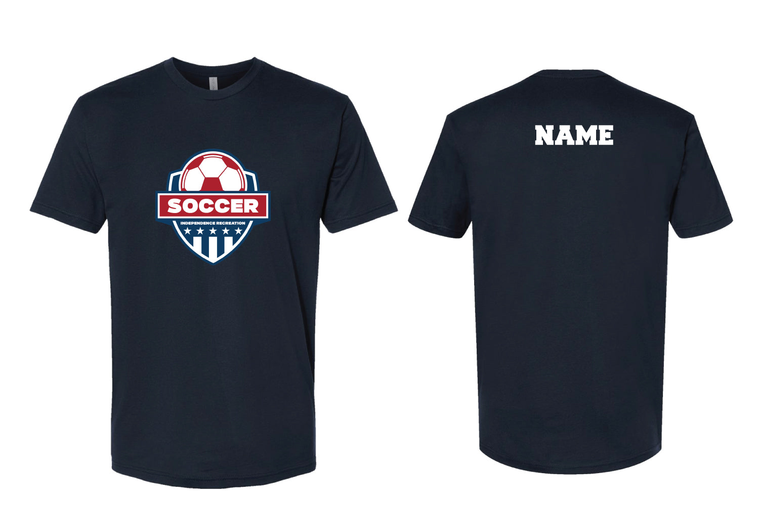 Independence Rec Soccer Cotton Crew Tee - (4 Color Options)