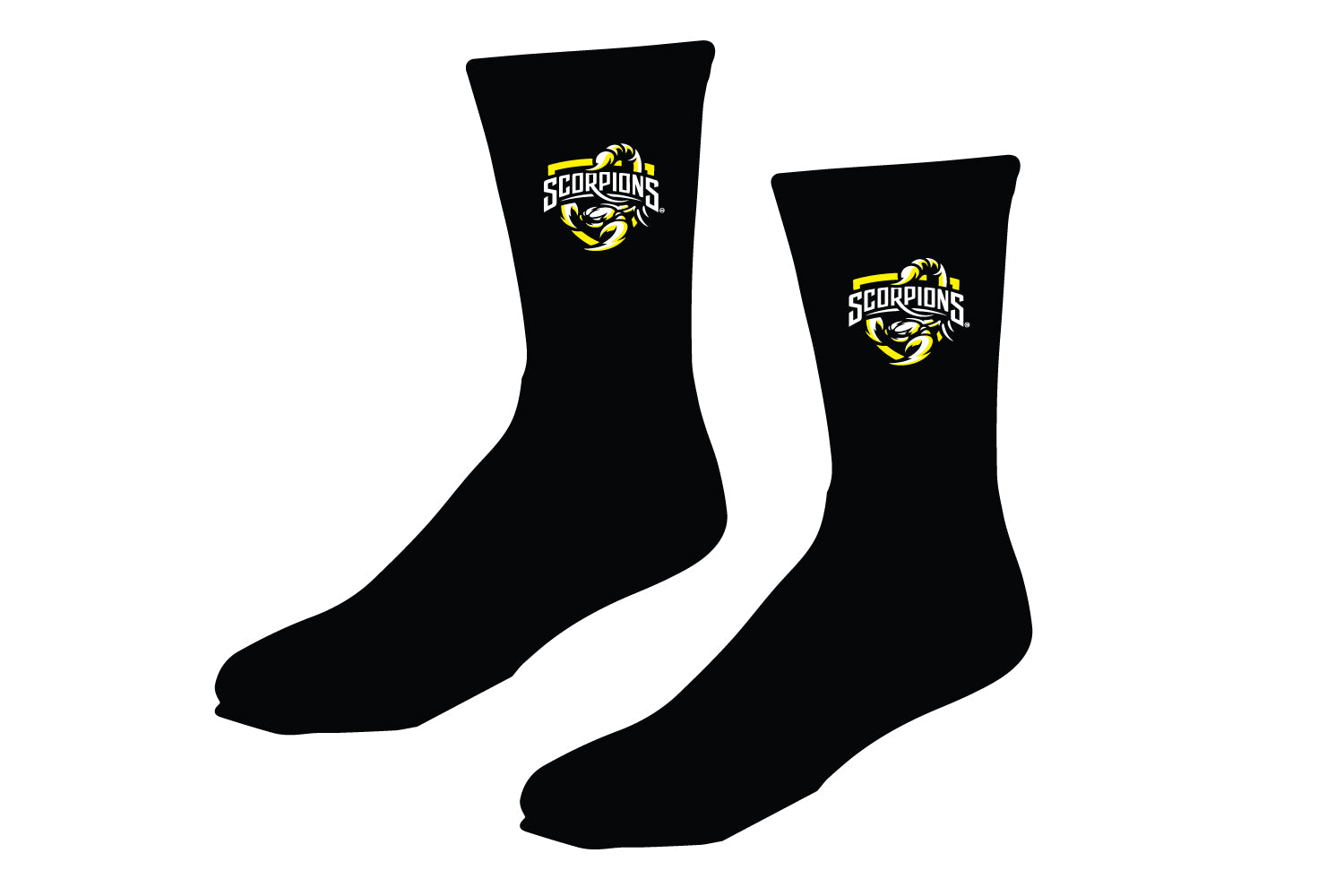 Scorpions Wrestling Sublimated Socks