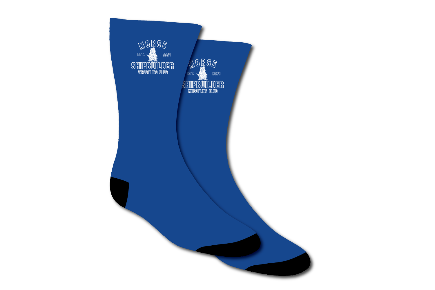 Shipbuilder Wrestling Sublimated Socks