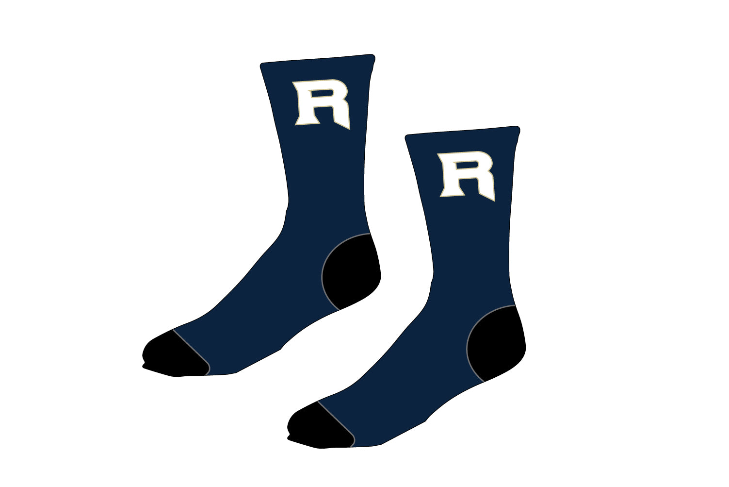 Roxbury Wrestling Sublimated Socks