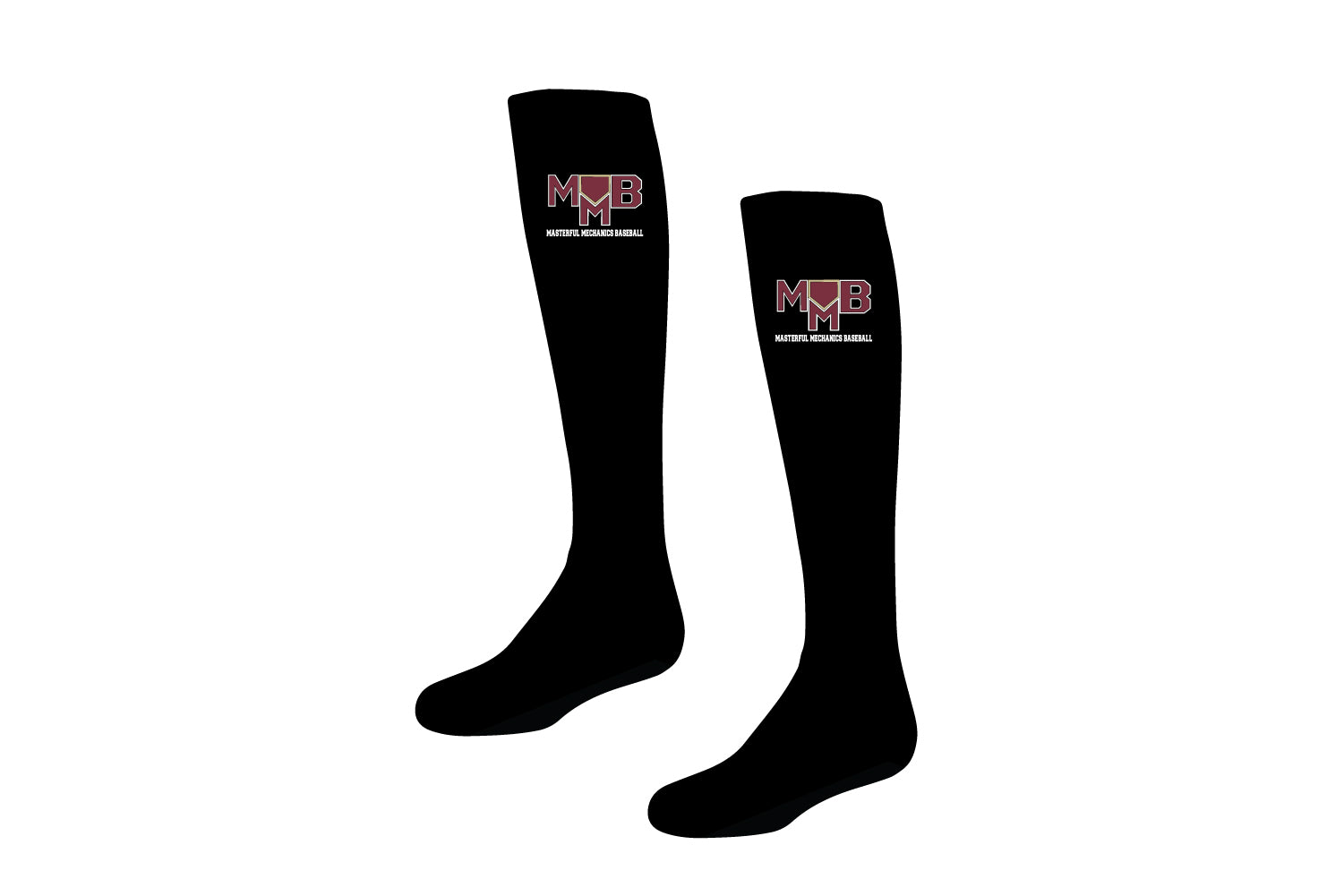 Masterful Mechanics Baseball Sublimated Knee High Socks