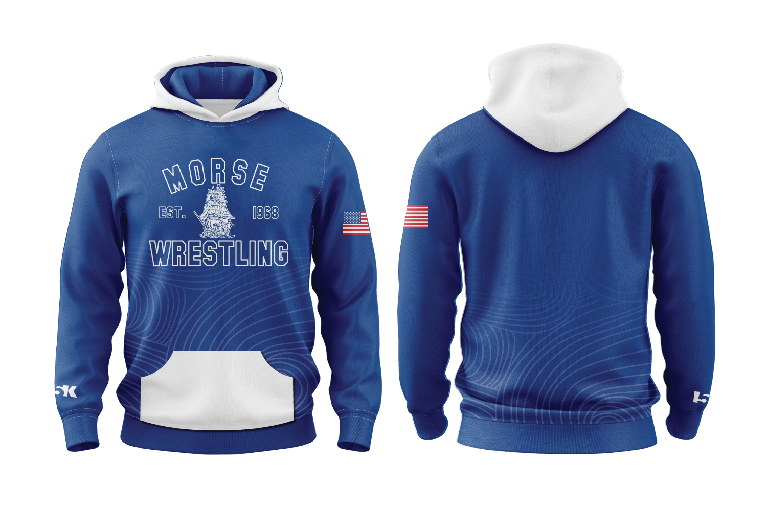 Morse Wrestling Sublimated Hoodie