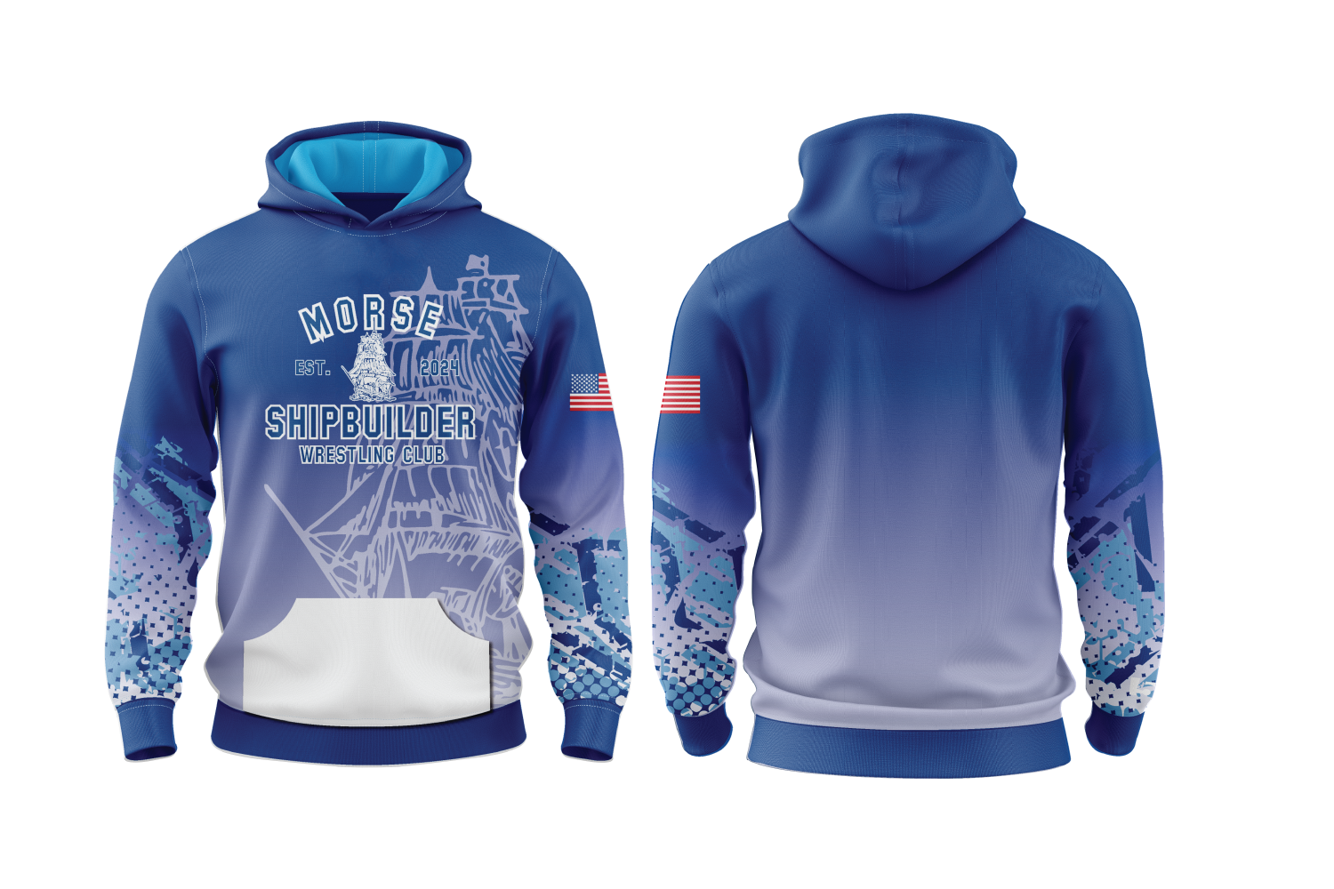 Shipbuilder Wrestling Sublimated Hoodie