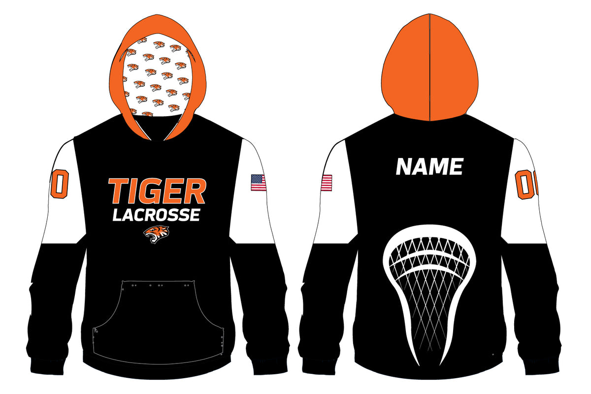 Tiger Lacrosse Sublimated Hoodie