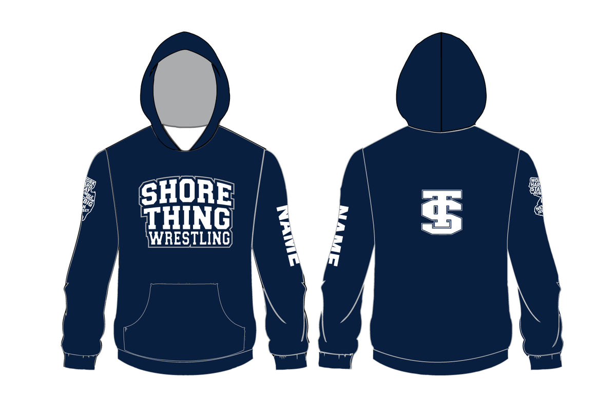 Shore Thing Wrestling Sublimated Hoodie