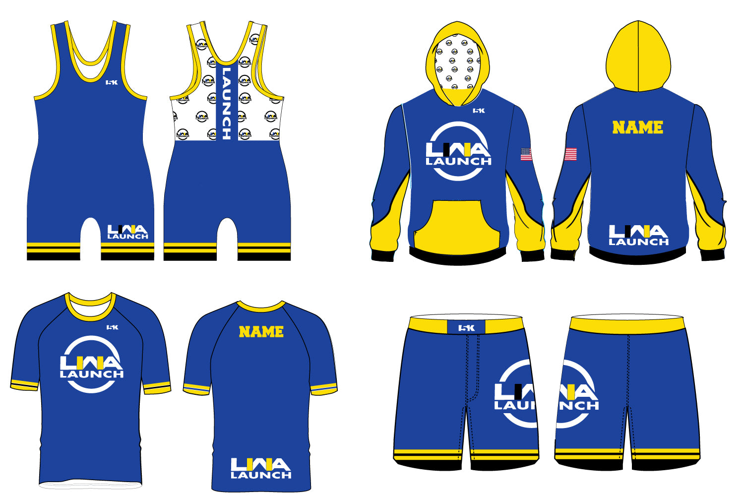 Launch Wrestling - Sublimated Package