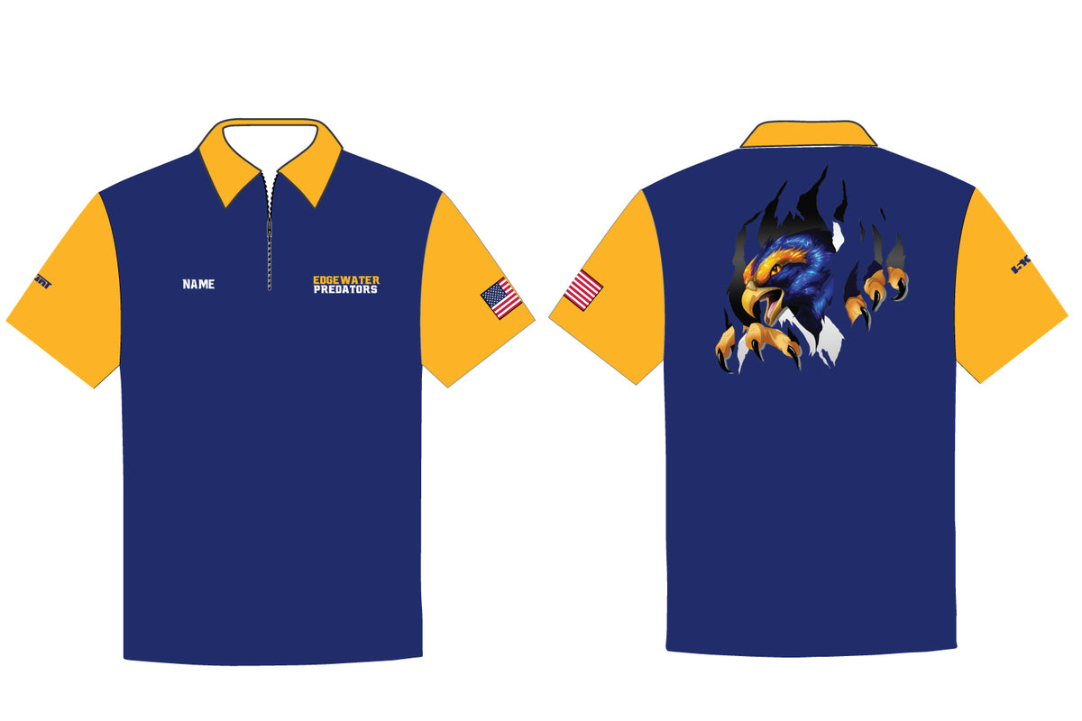 Edgewater Wrestling Sublimated Polo Shirt
