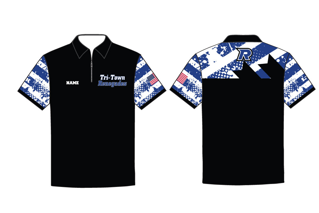 Tri-Town Renegades Sublimated Polo Shirt