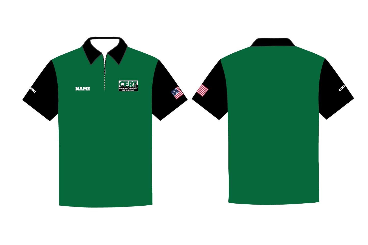 CERT Response Team Sublimated Polo Shirt