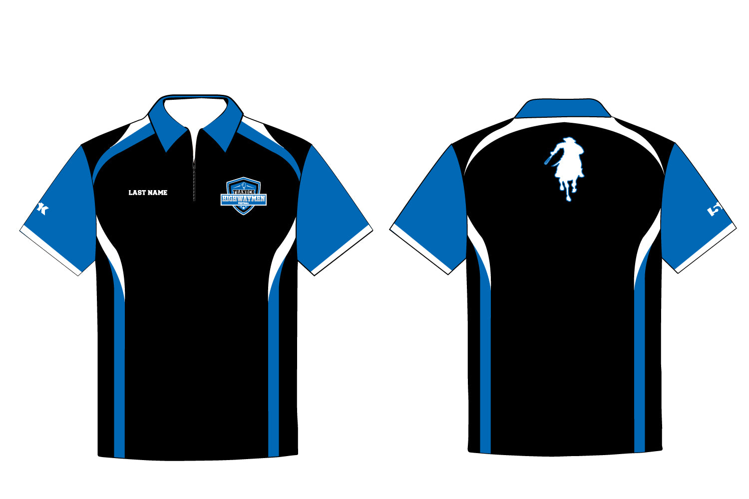 Teaneck Football Sublimated Polo Shirt