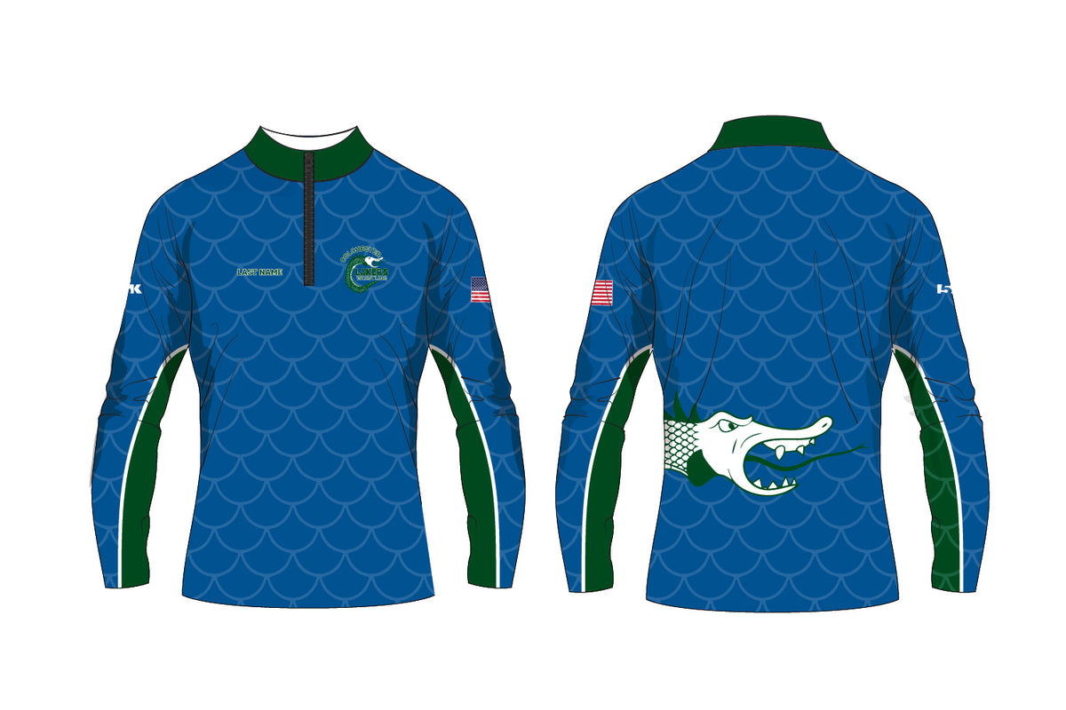 Lakers Wrestling Sublimated Quarter Zip