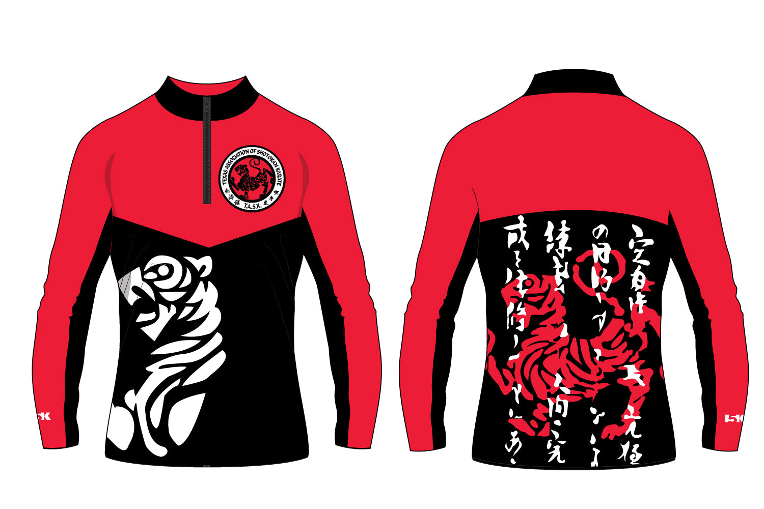 T.A.S.K Karate Sublimated Quarter Zip