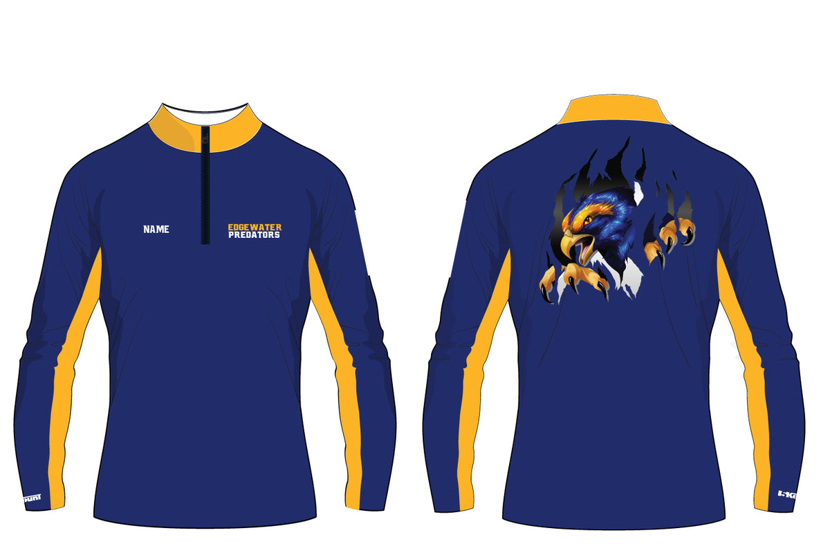 Edgewater Wrestling Sublimated Quarter Zip