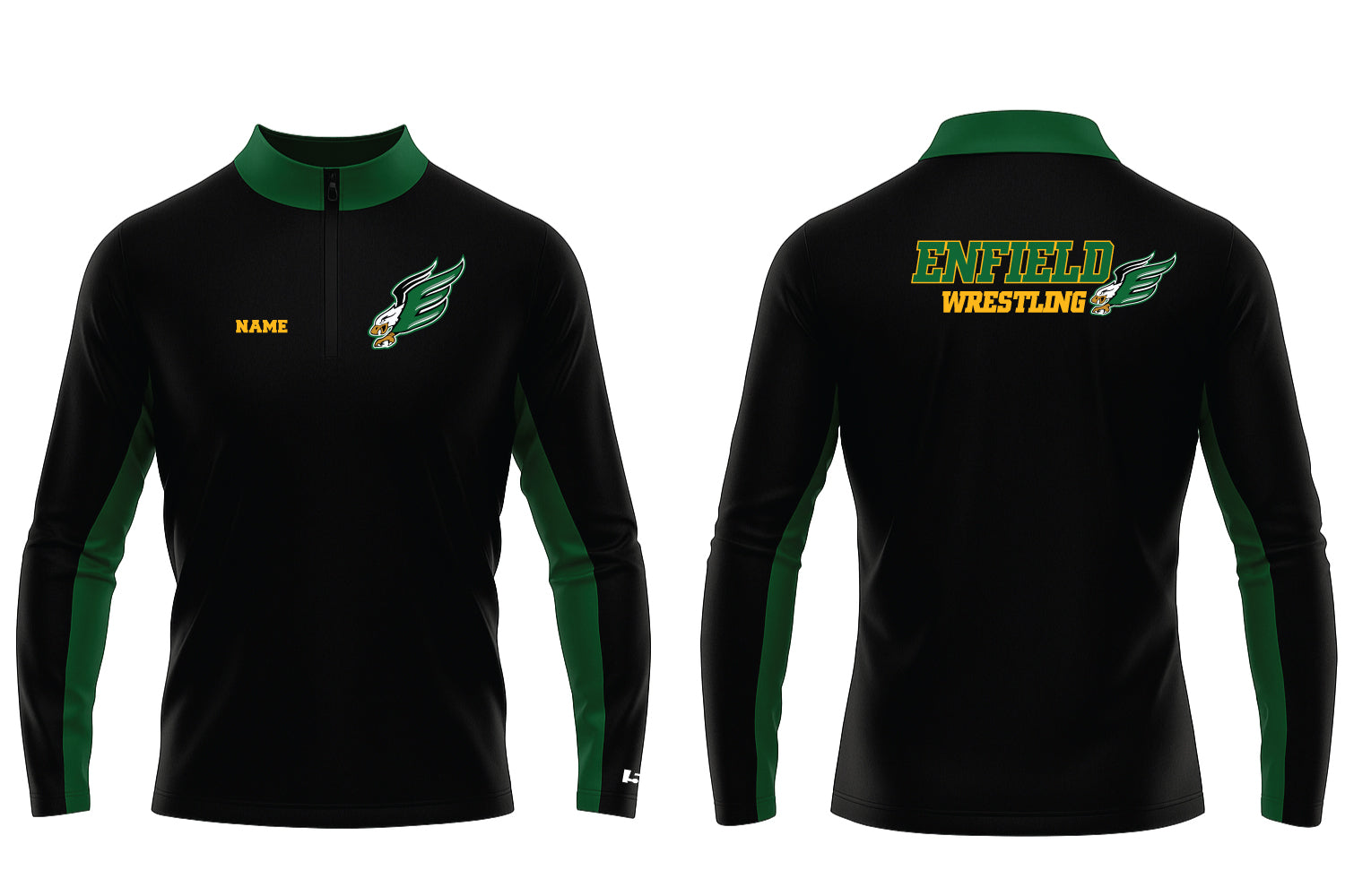 Enfield Youth Wrestling Sublimated Quarter Zip