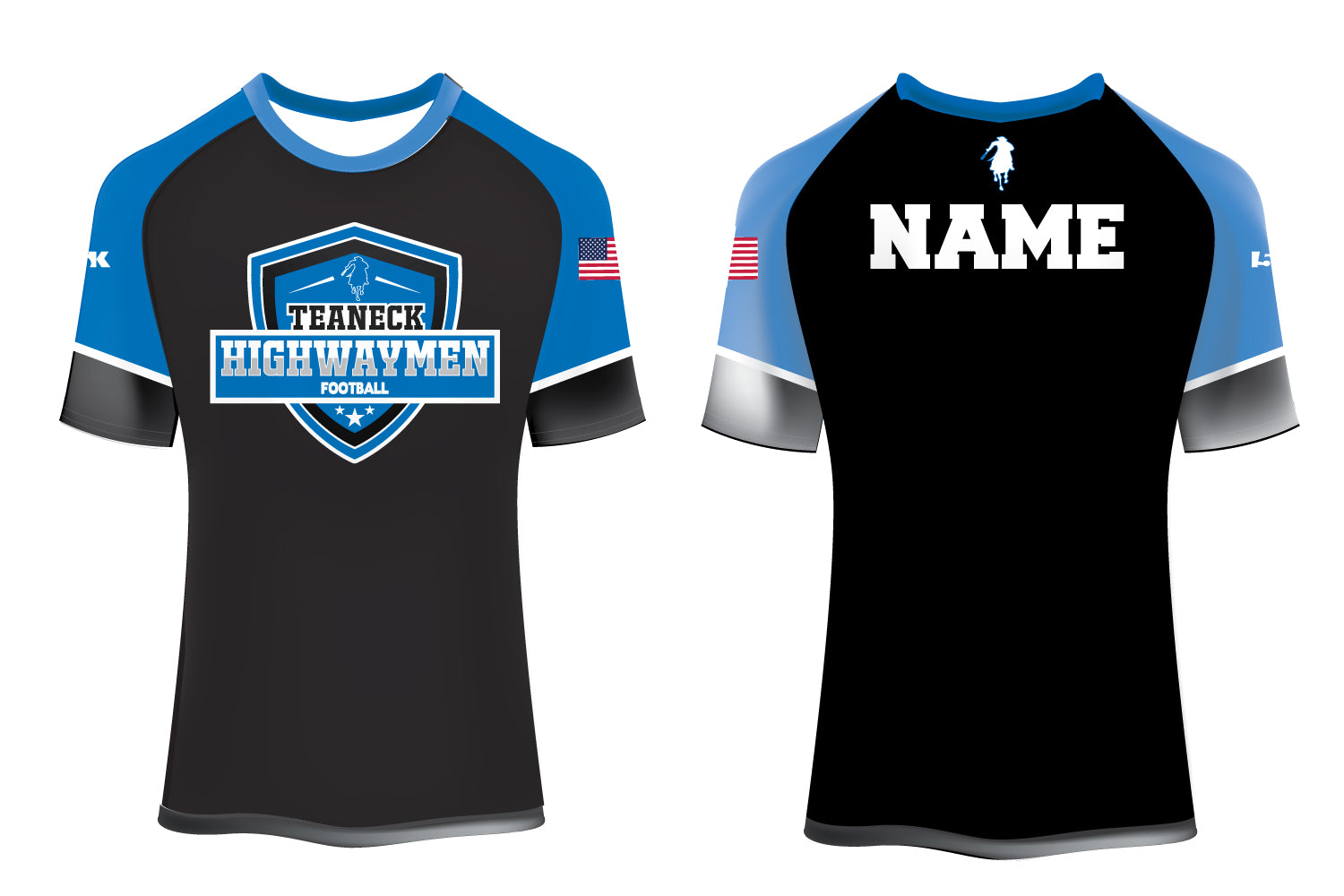 Teaneck Football Sublimated Practice Shirt