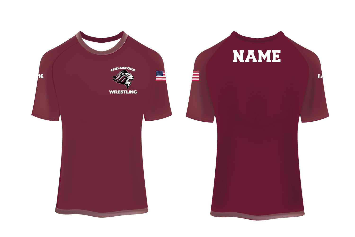 Chelmsford Youth Wrestling Sublimated Shirt