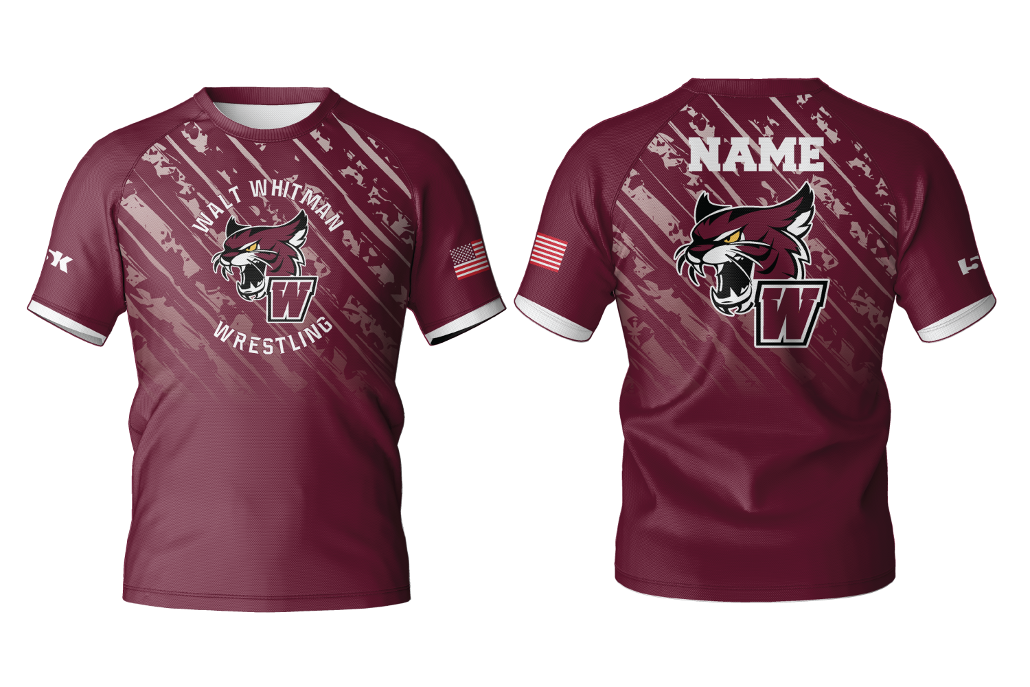 Wildcats Wrestling Sublimated Shirt